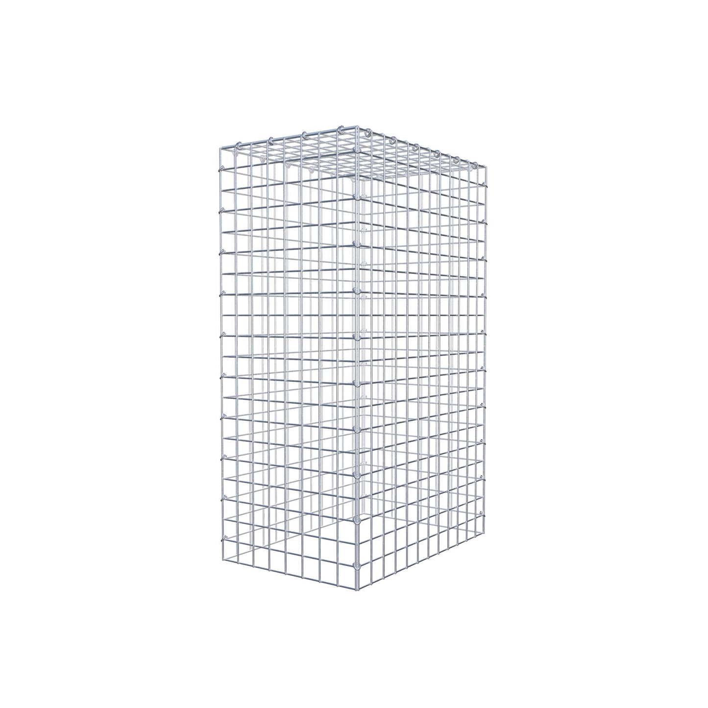 Anbaugabione Typ 3 100 cm x 60 cm x 40 cm (L x H x T), Maschenweite 5 cm x 5 cm, C-Ring