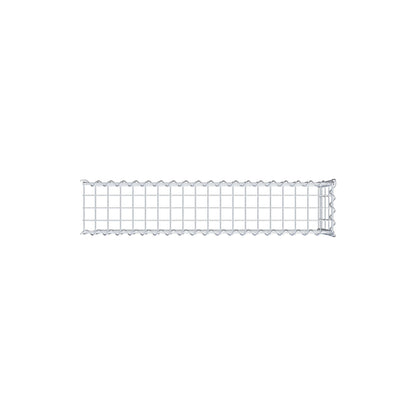 Anbaugabione Typ 4 100 cm x 40 cm x 20 cm (L x H x T), Maschenweite 5 cm x 10 cm, Spirale