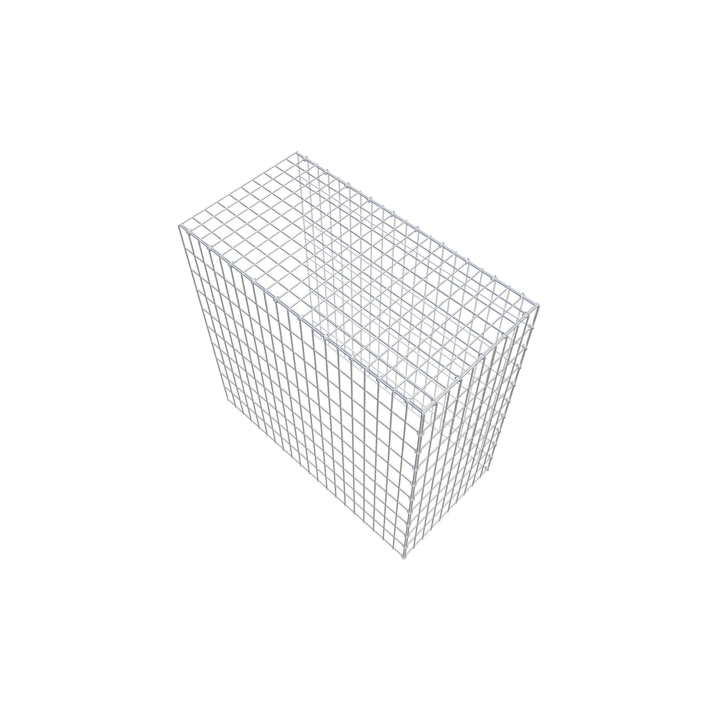 Anbaugabione Typ 4 100 cm x 100 cm x 50 cm (L x H x T), Maschenweite 5 cm x 10 cm, C-Ring