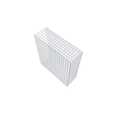 Gabbione aggiuntivo di tipo 2 100 cm x 90 cm x 30 cm (L x H x P), maglia 5 cm x 5 cm, anello a C