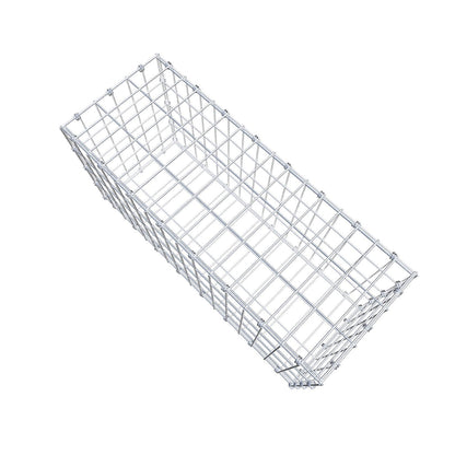 Schanskorf 80 cm x 40 cm x 30 cm (L x H x D), maaswijdte 5 x 10 cm, spiraalring