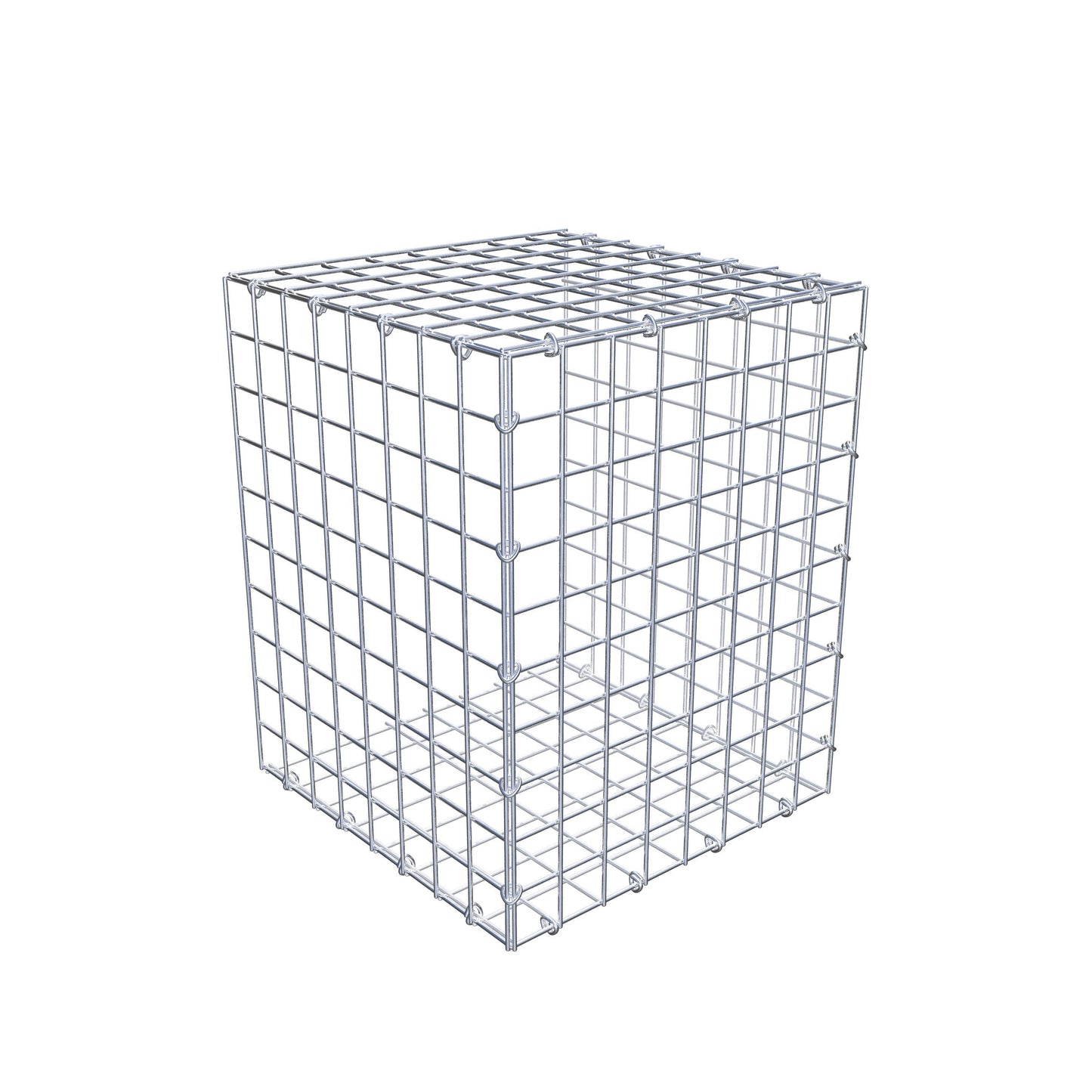 Anbaugabione Typ 2 50 cm x 40 cm x 40 cm (L x H x T), Maschenweite 5 cm x 5 cm, C-Ring