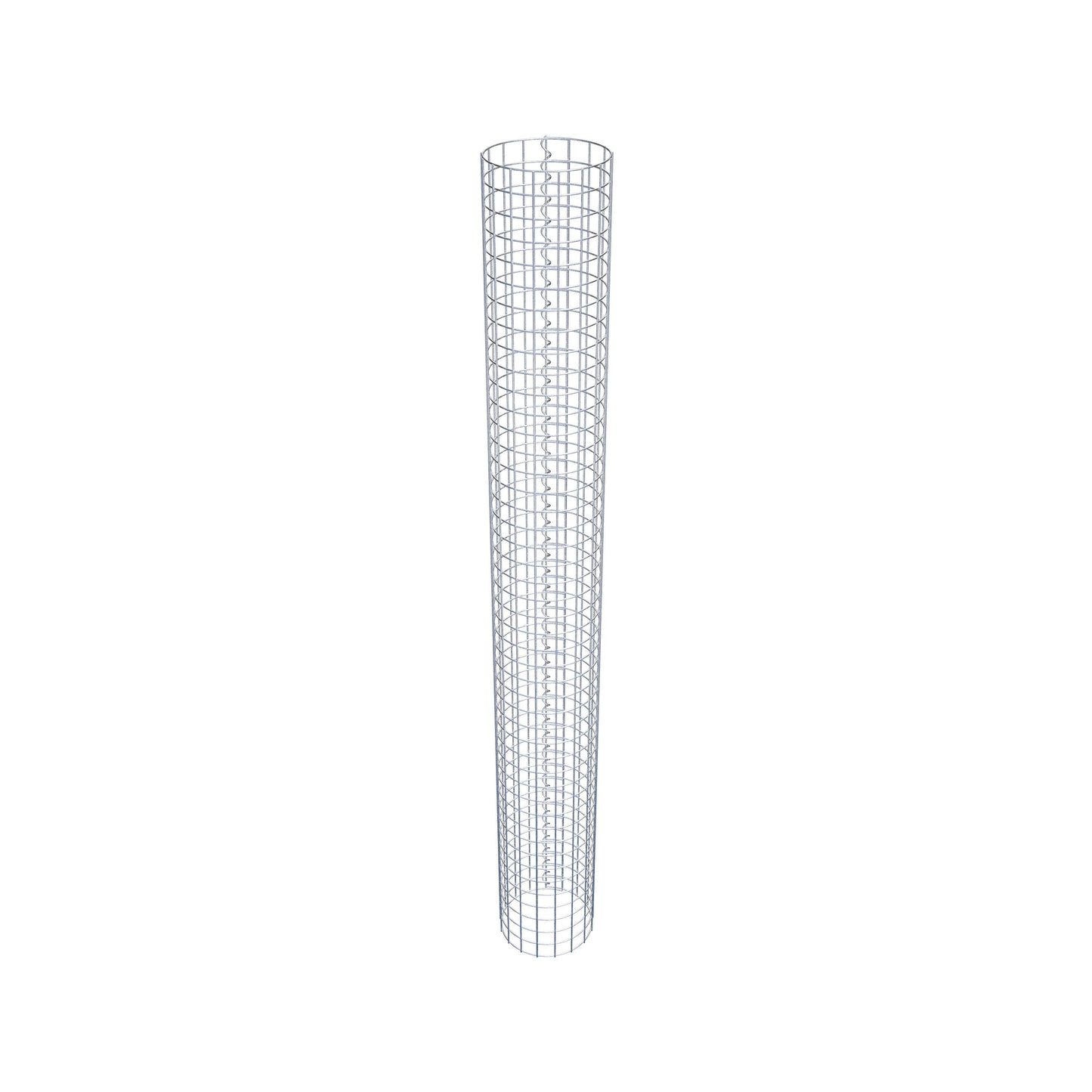 Gabionensäule rund 27 cm Durchmesser, 230 cm Höhe, Maschenweite 5 cm x 5 cm