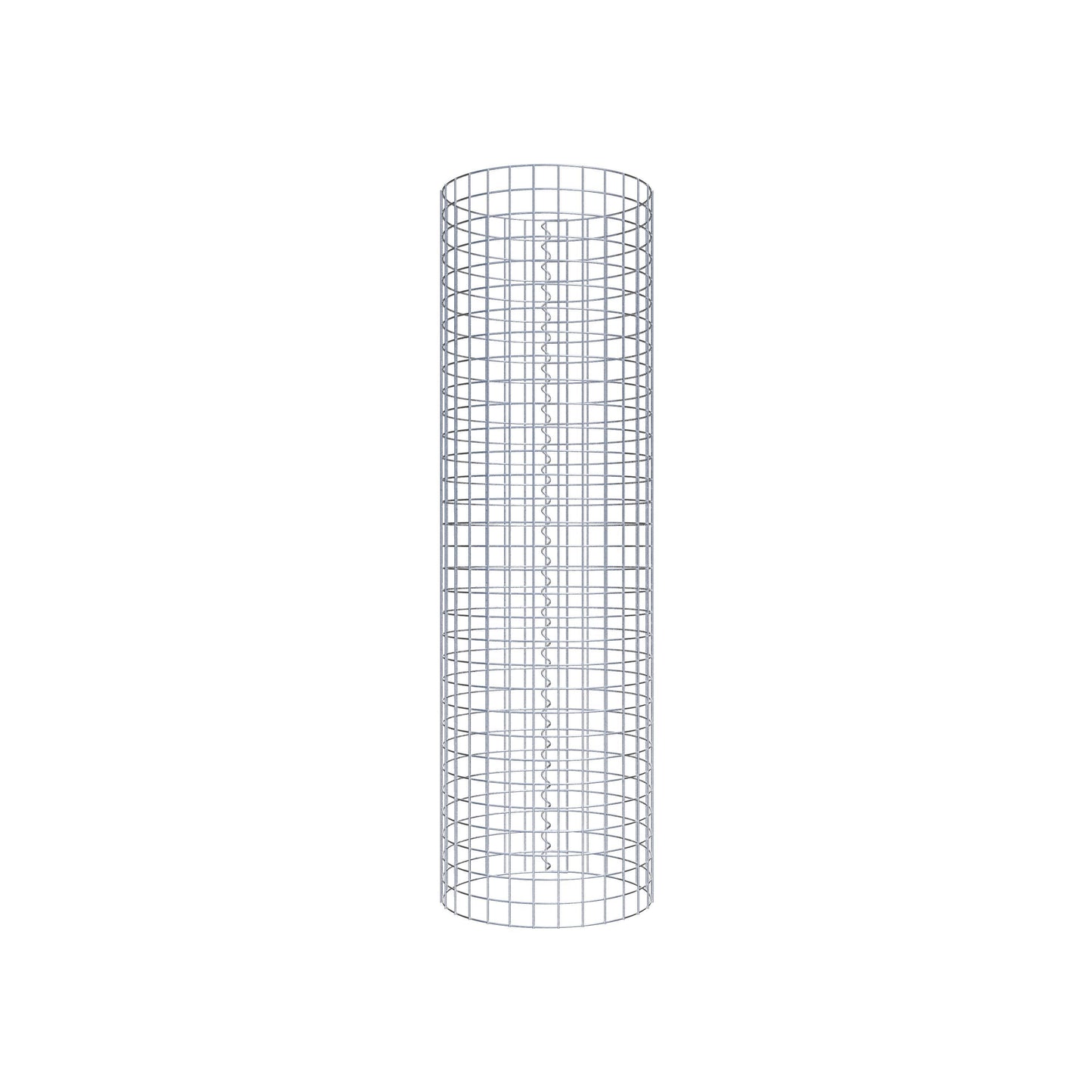 Colonne de gabion ronde 47 cm de diamètre, 160 cm de hauteur, maille 5 cm x 5 cm