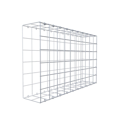 Anbaugabione Typ 2 100 cm x 60 cm x 20 cm (L x H x T), Maschenweite 10 cm x 10 cm, C-Ring