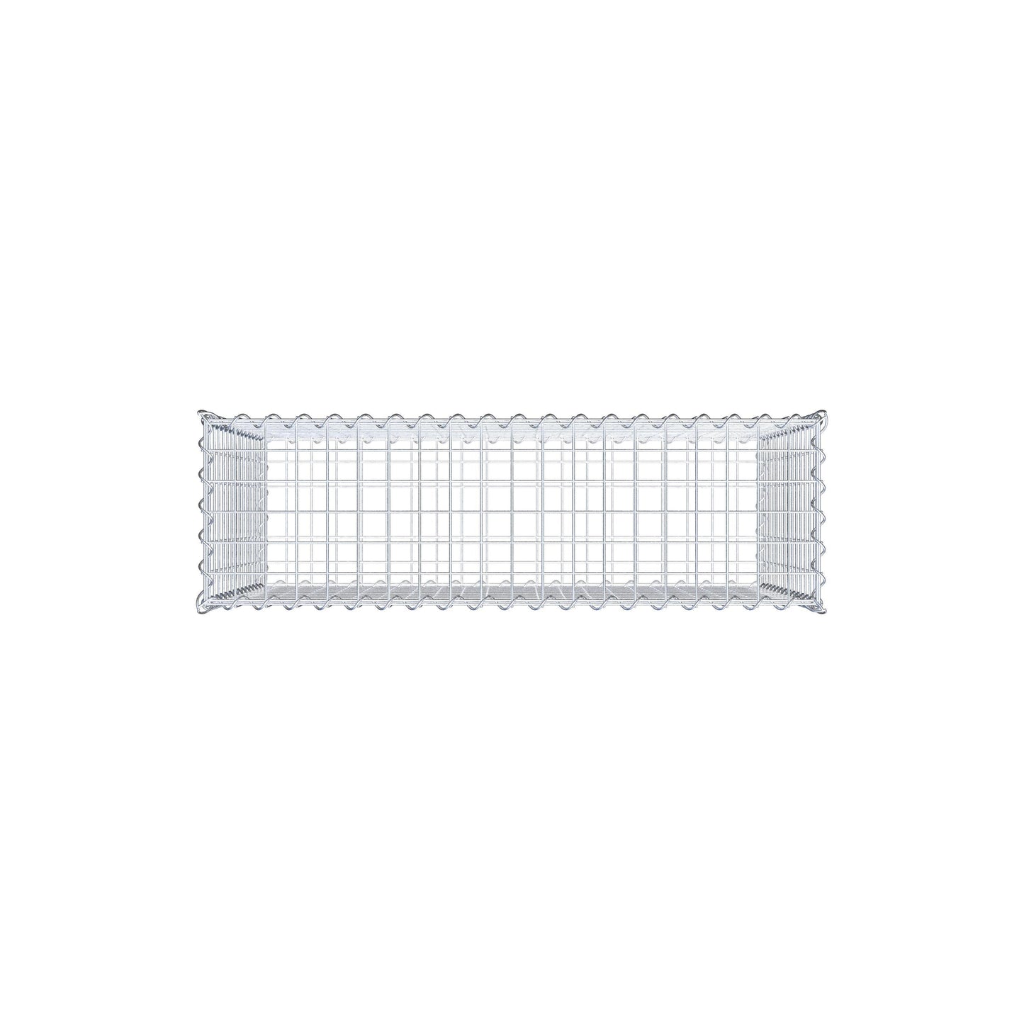 Gabione 100 cm x 70 cm x 30 cm (L x H x T), Maschenweite 5 cm x 5 cm, Spirale