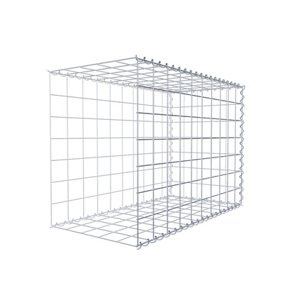 Gavión complementario tipo 2 100 cm x 70 cm x 50 cm (L x A x P), luz de malla 10 cm x 10 cm, en espiral