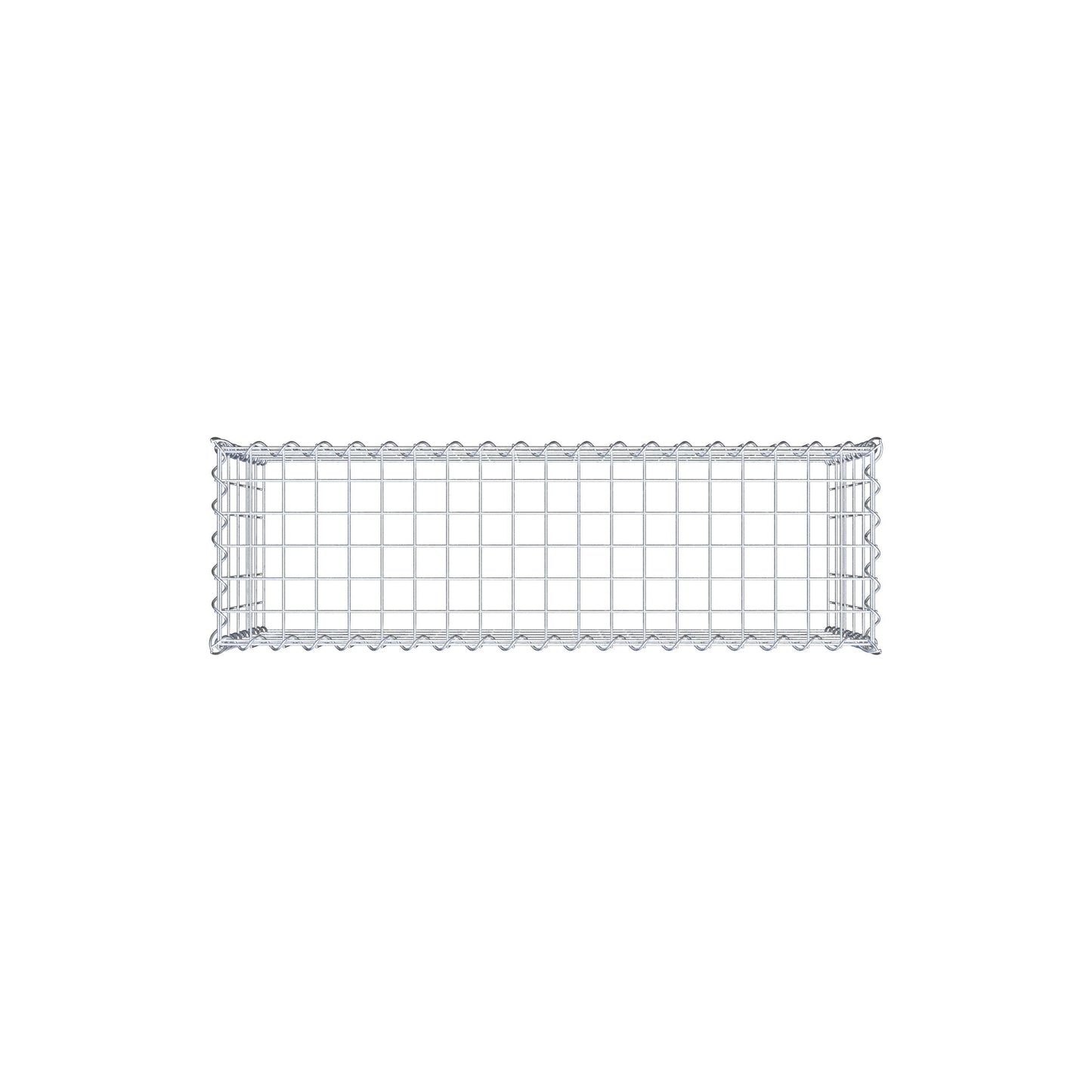 Påväxt gabion typ 3 100 cm x 50 cm x 30 cm (L x H x D), maskstorlek 5 cm x 10 cm, spiral