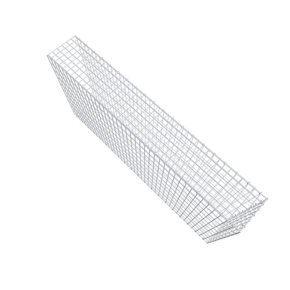 Gabbione aggiuntivo tipo 2 200 cm x 100 cm x 30 cm, maglia 5 cm x 10 cm, anello a C