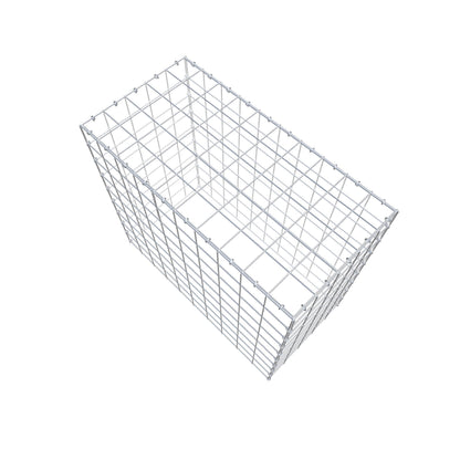 Anbaugabione Typ 3 100 cm x 90 cm x 50 cm (L x H x T), Maschenweite 10 cm x 10 cm, C-Ring