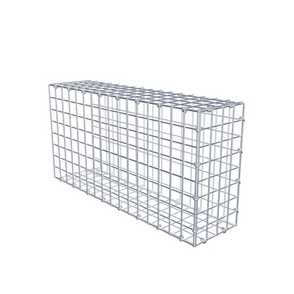 Anbaugabione Typ 2 80 cm x 40 cm x 20 cm (L x H x T), Maschenweite 5 cm x 5 cm, C-Ring