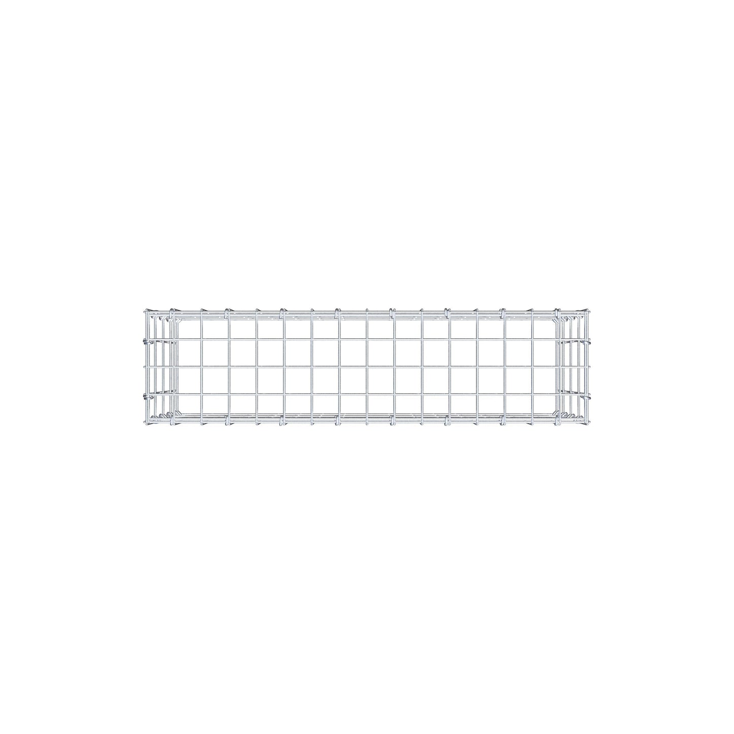 Gabião Tipo 3 80 cm x 40 cm x 20 cm (C x A x P), malhagem 5 cm x 10 cm, anel C